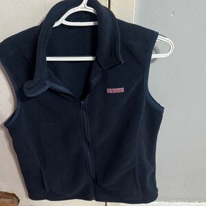 Vineyard Vines Dark Blue Fleece Vest